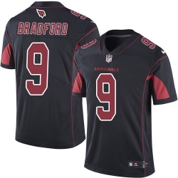 Nike Cardinals #9 Sam Bradford Black Youth Stitched NFL Limited Rush Jersey