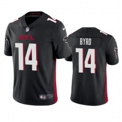 Men Atlanta Falcons 14 Damiere Byrd Black Vapor Untouchable Stitched Football Jersey