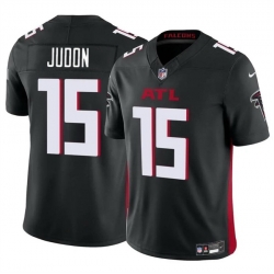 Men Atlanta Falcons 15 Matthew Judon Black 2024 F U S E Vapor Untouchable Limited Stitched Football Jersey