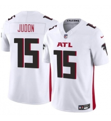 Men Atlanta Falcons 15 Matthew Judon White 2024 F U S E Vapor Untouchable Limited Stitched Football Jersey