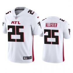 Men Atlanta Falcons 25 Tyler Allgeier White Vapor Untouchable Stitched Football Jersey