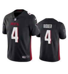 Men Atlanta Falcons 4 Desmond Ridder Black Vapor Untouchable Limited Stitched Jersey