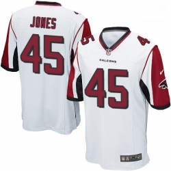 Men Nike Atlanta Falcons 45 Deion Jones Game White NFL Jersey