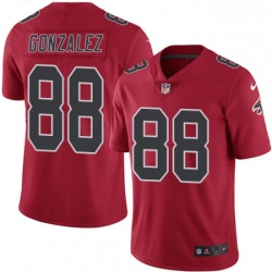 Men Nike Atlanta Falcons 88 Tony Gonzalez Elite Red Rush Vapor Untouchable NFL Jersey