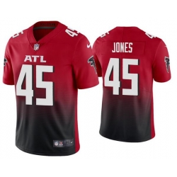 Men's Atlanta Falcons #45 Deion Jones 2020 Red Vapor Untouchable Limited Stitched NFL Jersey