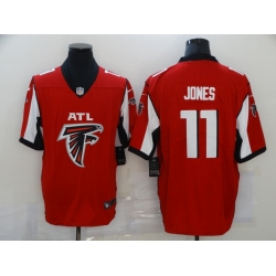 Nike Atlanta Falcons 11 Julio Jones Red Team Big Logo Vapor Untouchable Limited Jersey