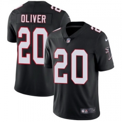 Nike Falcons #20 Isaiah Oliver Black Alternate Mens Stitched NFL Vapor Untouchable Limited Jersey