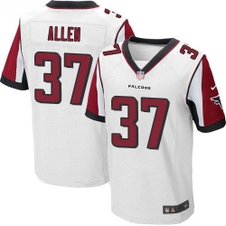 Nike Falcons #37 Ricardo Allen White Mens Stitched NFL Elite Jersey