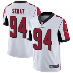 Nike Falcons #94 Deadrin Senat White Mens Stitched NFL Vapor Untouchable Limited Jersey