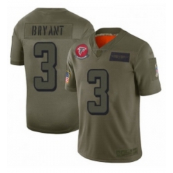 Womens Atlanta Falcons 3 Matt Bryant Limited Camo 2019 Salute to Service Football Jersey