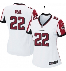 Womens Nike Atlanta Falcons 22 Keanu Neal Game White NFL Jersey