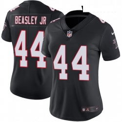 Womens Nike Atlanta Falcons 44 Vic Beasley Elite Black Alternate NFL Jersey