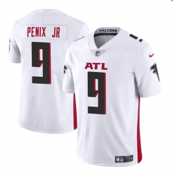Youth Atlanta Falcons 9 Michael Penix Jr White 2024 Draft Vapor Untouchable Limited Stitched Football Jersey