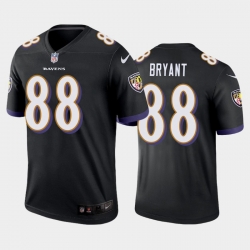 Men Baltimore Ravens Dez Bryant Black Vapor Untouchable Limited Jersey