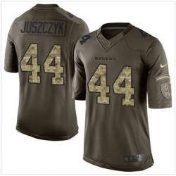 Nike Baltimore Ravens #44 Kyle Juszczyk Green Men 27s Stitched NFL Limited Salute to Service Jersey