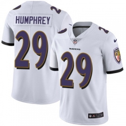 Nike Ravens #29 Marlon Humphrey White Mens Stitched NFL Vapor Untouchable Limited Jersey