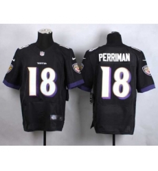 nike jerseys baltimore ravens 18 perriman black[Elite]