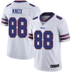 Bills 88 Dawson Knox White Men Stitched Football Vapor Untouchable Limited Jersey