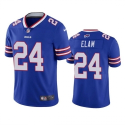 Men Buffalo Bills 24 Kaiir Elam Blue Vapor Untouchable Limited Stitched Jersey