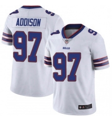 Men Buffalo Bills Mario Addison White Limited Color Rush Vapor Untouchable Jersey By Nike