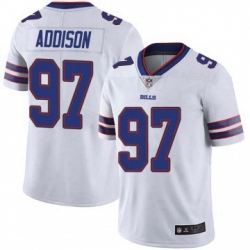 Men Buffalo Bills Mario Addison White Limited Color Rush Vapor Untouchable Jersey By Nike