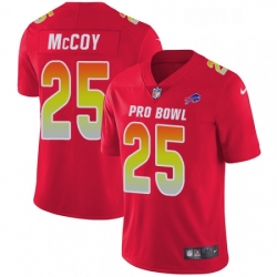 Mens Nike Buffalo Bills 25 LeSean McCoy Limited Red 2018 Pro Bowl NFL Jersey