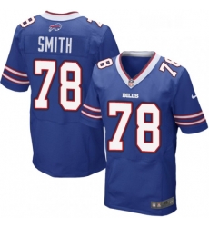 Mens Nike Buffalo Bills 78 Bruce Smith Elite Royal Blue Team Color NFL Jersey