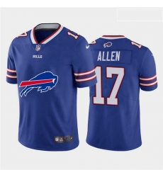 Nike Bills 17 Josh Allen Royal Team Big Logo Vapor Untouchable Limited Jersey