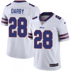 Nike Bills #28 Ronald Darby White Mens Stitched NFL Vapor Untouchable Limited Jersey