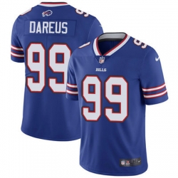 Nike Bills #99 Marcell Dareus Royal Blue Team Color Mens Stitched NFL Vapor Untouchable Limited Jersey