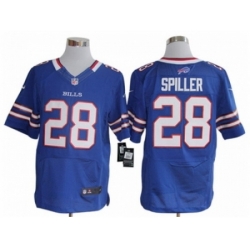 Nike Buffalo Bills 28 C.J. Spiller Blue Elite NFL Jersey