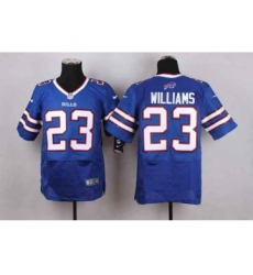 nike nfl jerseys buffalo bills 23 williams blue[Elite]