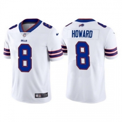 Youth Buffalo Bills 8 O J  Howard White Vapor Untouchable Limited Stitched Jersey