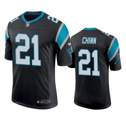 Men Carolina Panthers Jeremy Chinn 2020 Draft Black Vapor Limited Jersey