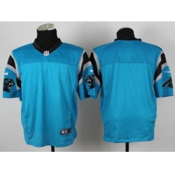 Nike Carolina Panthers Blank Blue Elite NFL Jersey