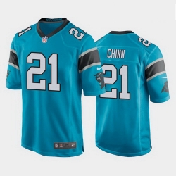 men jeremy chinn carolina panthers blue game jersey