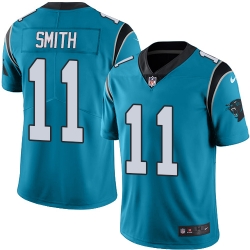 Nike Panthers #11 Torrey Smith Blue Alternate Youth Stitched NFL Vapor Untouchable Limited Jersey