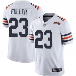 Bears 23 Kyle Fuller White Alternate Men Stitched Football Vapor Untouchable Limited 100th Season Jersey