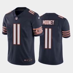 Men Chicago Bears 11 Darnell Mooney Vapor Untouchable Limited Navy Jersey