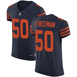 Nike Bears #50 Jerrell Freeman Navy Blue Alternate Mens Stitched NFL Vapor Untouchable Elite Jersey