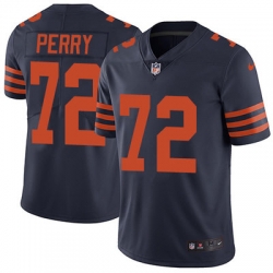 Nike Bears #72 William Perry Navy Blue Alternate Mens Stitched NFL Vapor Untouchable Limited Jersey