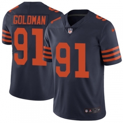 Nike Bears #91 Eddie Goldman Navy Blue Alternate Mens Stitched NFL Vapor Untouchable Limited Jersey