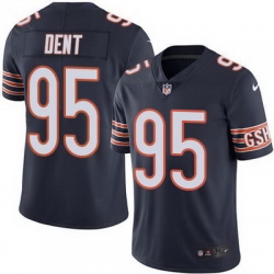 Nike Bears #95 Richard Dent Navy Blue Team Color Mens Stitched NFL Vapor Untouchable Limited Jersey