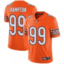 Nike Bears #99 Dan Hampton Orange Mens Stitched NFL Limited Rush Jersey