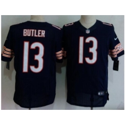 Nike Chicago Bears 13 Brice Butler Blue Elite NFL Jersey