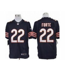 Nike Chicago Bears 22 Matt Forte Blue Limited NFL Jersey