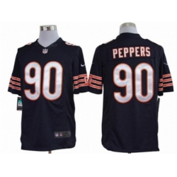 Nike Chicago Bears 90 Julius Peppers Blue Limited NFL Jersey