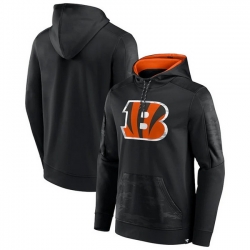 Men Cincinnati Bengals Black On The Ball Pullover Hoodie