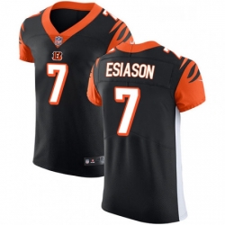 Mens Nike Cincinnati Bengals 7 Boomer Esiason Black Team Color Vapor Untouchable Elite Player NFL Jersey