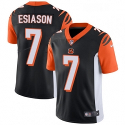 Mens Nike Cincinnati Bengals 7 Boomer Esiason Vapor Untouchable Limited Black Team Color NFL Jersey